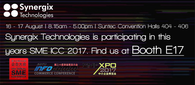 SME ICC 2017 poster - Synergix E1 ERP System