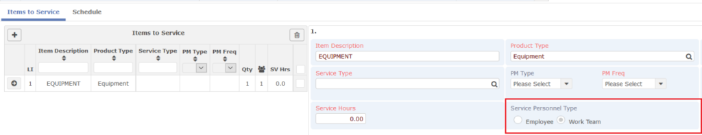 Synergix E1 Enterprise Resource Planning ERP System project allocation - work team