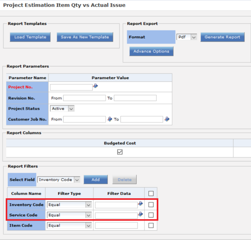 project estimation vs actual report synergix erp system project estimation vs actual report synergix erp system