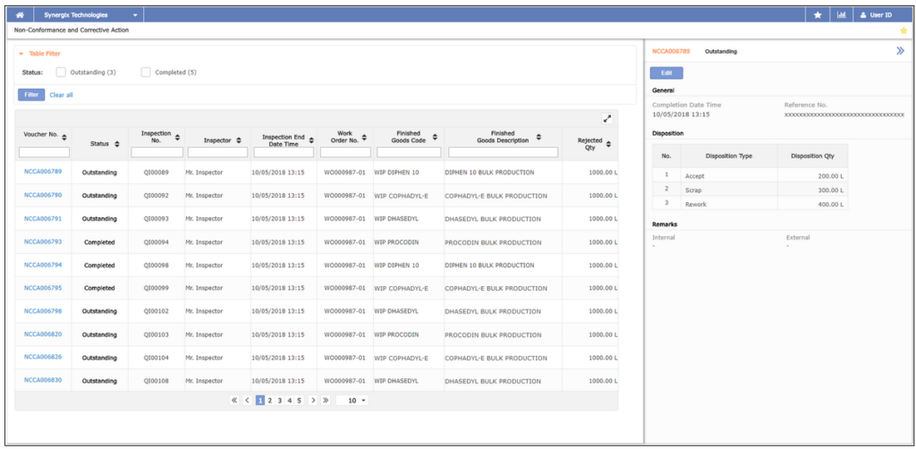 ERP System - ICM – QAQC – NCCA & Rework ERP System - ICM – QAQC – NCCA & Rework