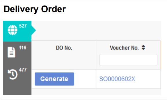 Delivery Order