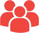 Synergix E1 Enterprise Resource Planning ERP - People Icon erp system