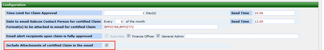 subcon claim - Synergix E1 ERP System Updates | May 2018