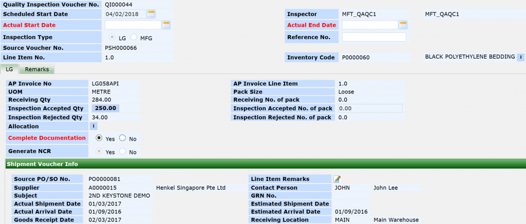 qaqc 1024x436 - How a Synergix E1 ERP System is Changing the Manufacturing Sector in 2018