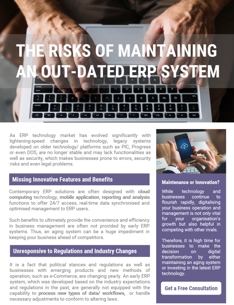 1 786x1024 - The Risks of Maintaining an Out-dated ERP System