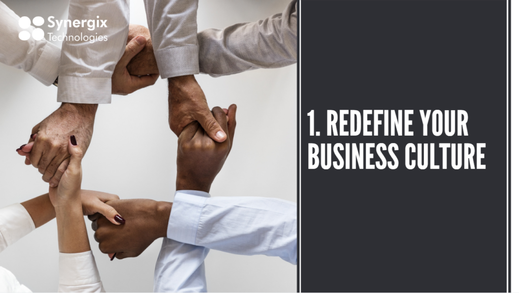 Redefine your business culture 1024x579 - How To Prepare Your Staff For Digital Transformation?