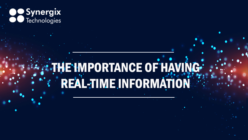 real time bannerblog - The Importance of Having Real-Time Information for Your Business