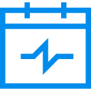 Service calendar schedule board for shceduling - Cloud-Based ERP Software