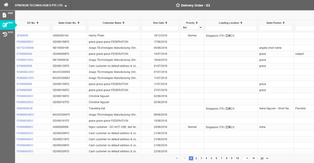 ERP Software Delivery Order E2 1024x532 - Synergix ERP Software Updates - March 2021