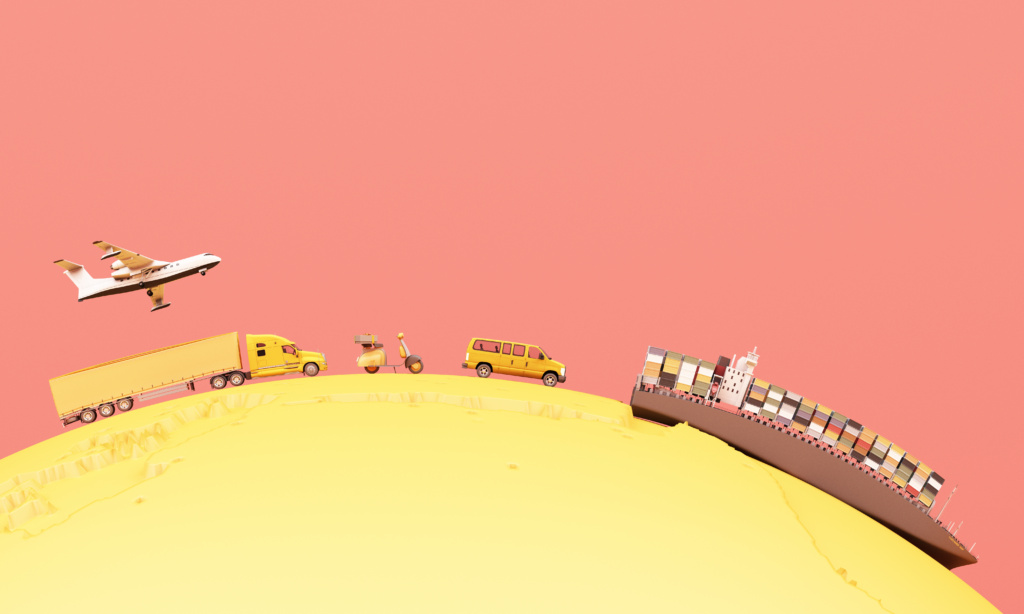 world wide cargo container transport 1024x614 - Common Challenges In Trading & Distribution Industry