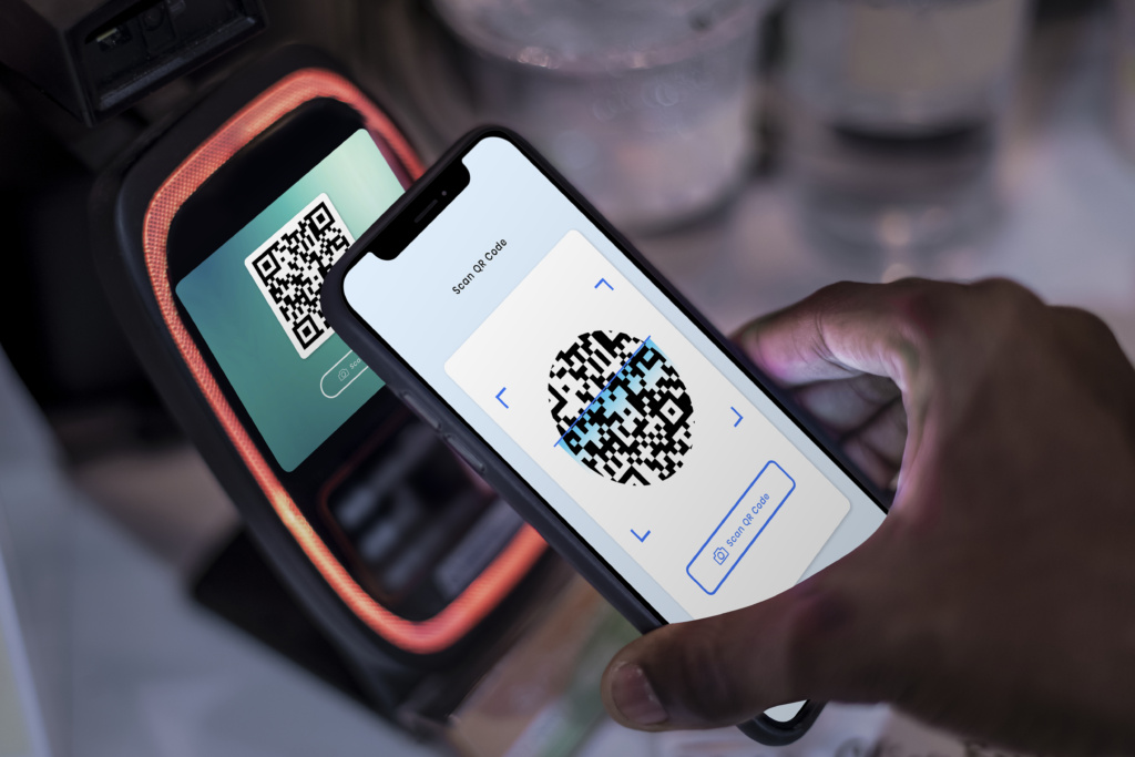 contactless cashless payment through qr code mobile banking 1024x683 - How Can Warehouse Management Software Improve Your Business?