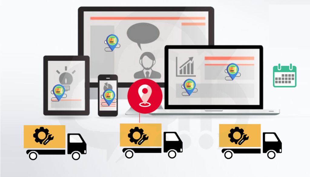 Map Routing 1024x586 - Differences between FSM and ERP Systems