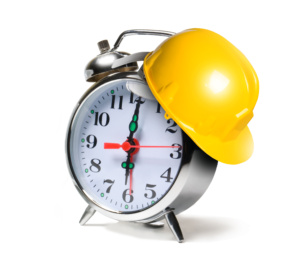 alarm clock helmet white background 300x262 - Construction Pain Points - How Synergix ERP System Can Help?