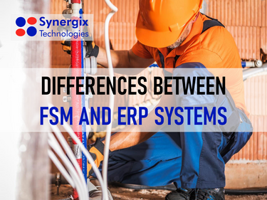 Differences between FSM and ERP system