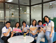 Synergix Viet Nam office people
