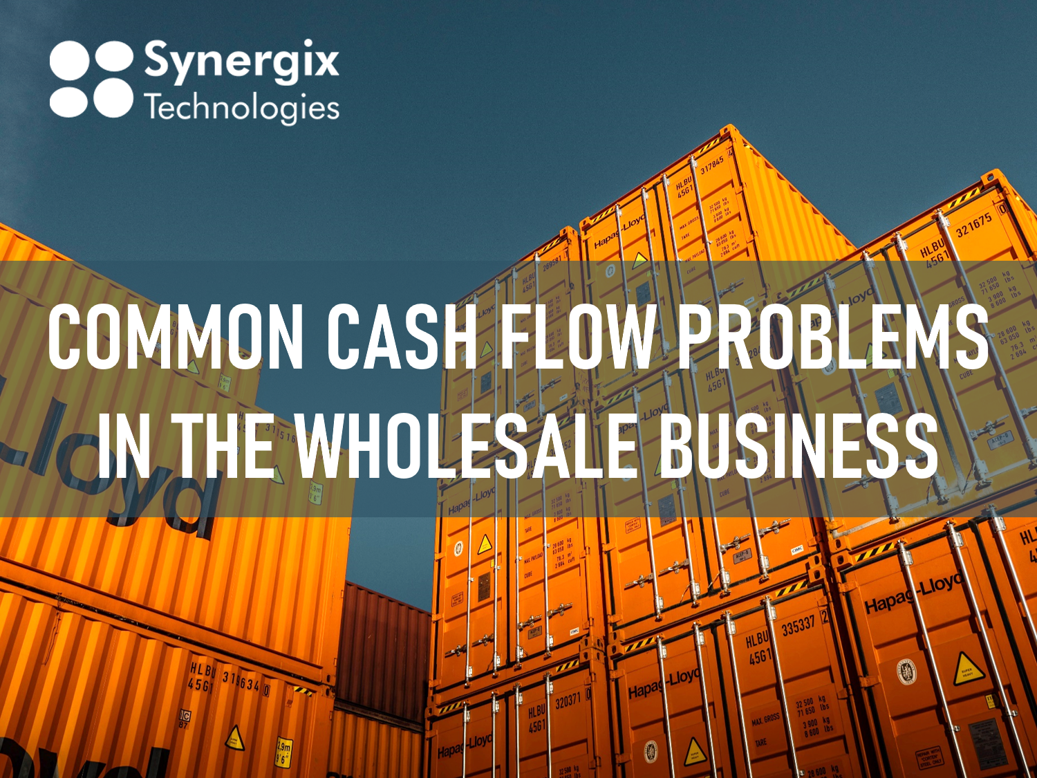 Common Cash Flow Problems in the Wholesale Business