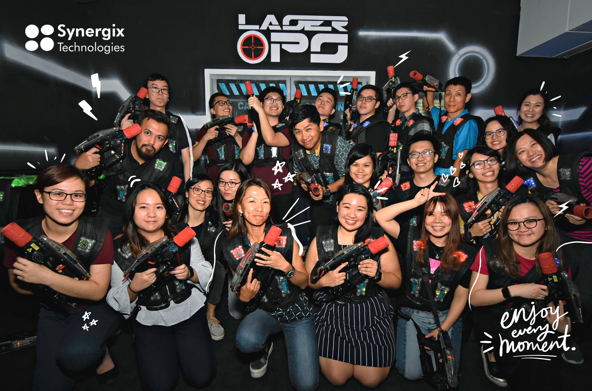 synergix laser shooting