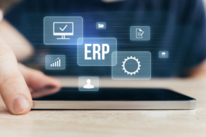 concept erp enterprise resource planning business acronym holographic display with icons smartphone 300x200 - Identify Cybersecurity Threat Types and How to Prevent Them