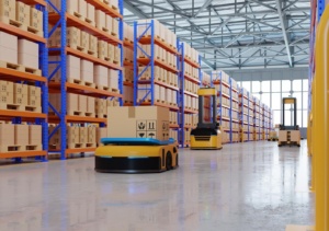 army robots efficiently sorting hundreds parcels per hour automated guided vehicle agv 3d rendering 300x211 - How Smart Logistics Help in Warehouse Management