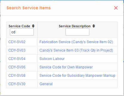 UI enhancement on lookup panels 02 - Synergix ERP Software Updates | March 2023