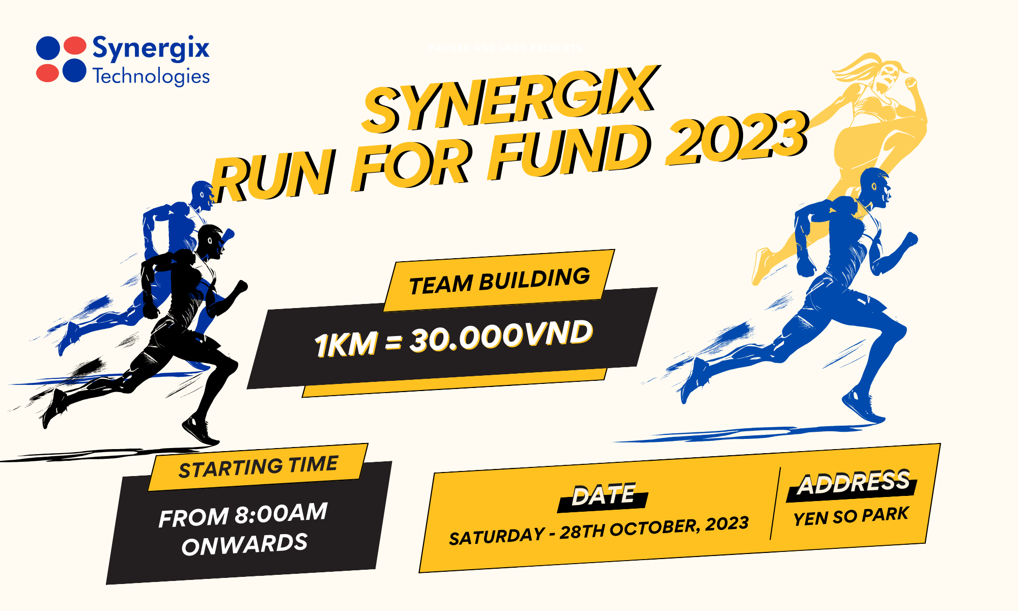 Backdrop Synergix Run for Fund 2023 - Synergix CSR: Run for Fund 2023