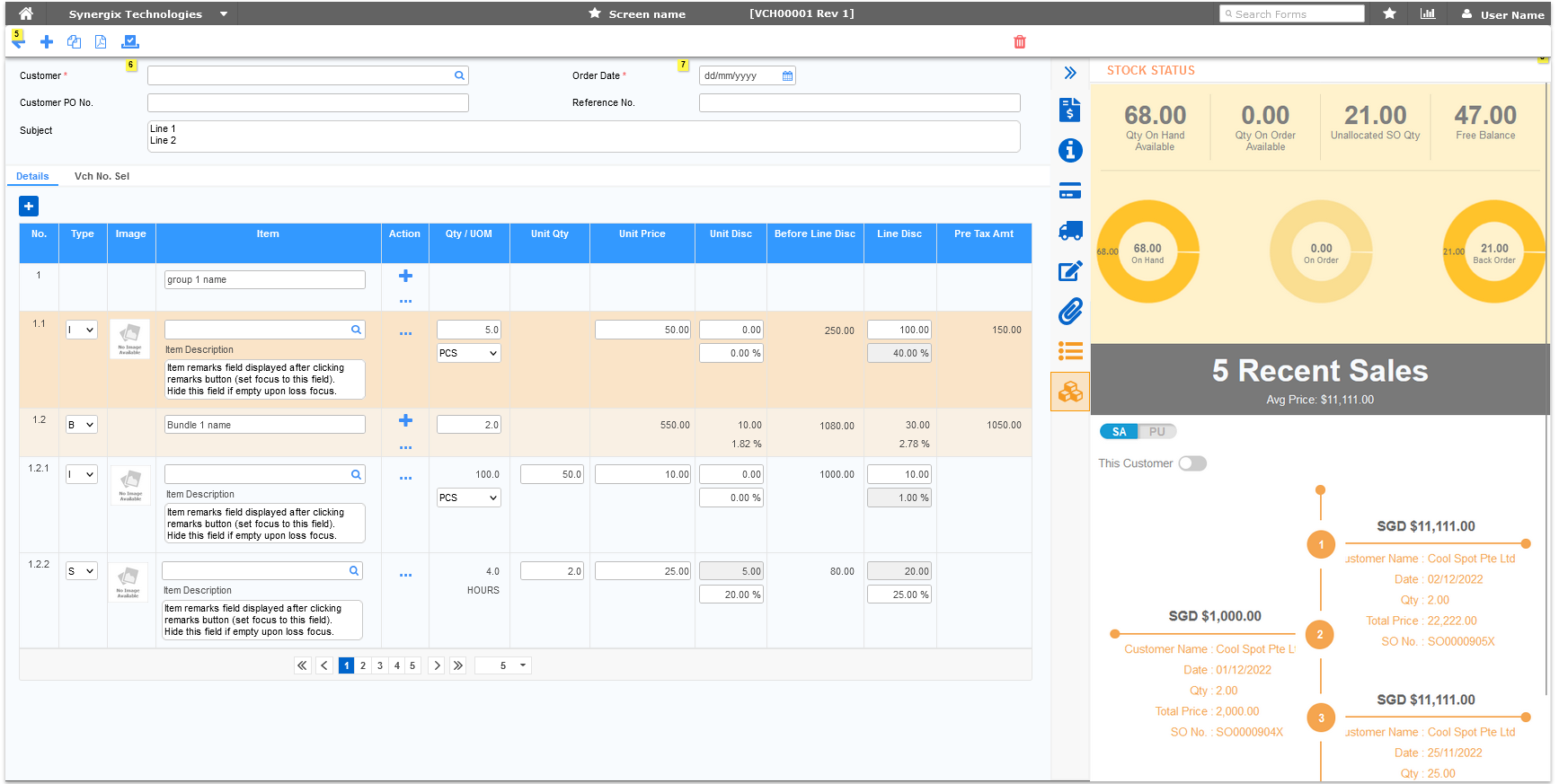 lvie 058 - Synergix ERP Software Updates | October 2023