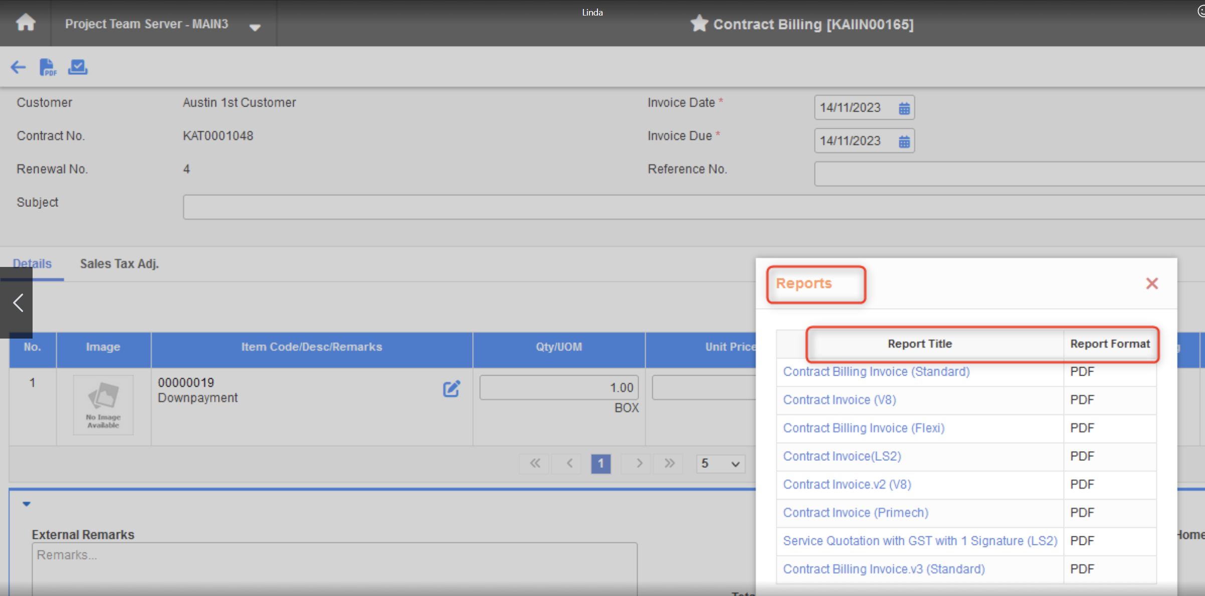 100288737 .1 - Synergix ERP Software Updates | November 2023