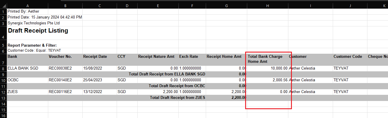 100298219 - Synergix ERP Software Updates | January 2024