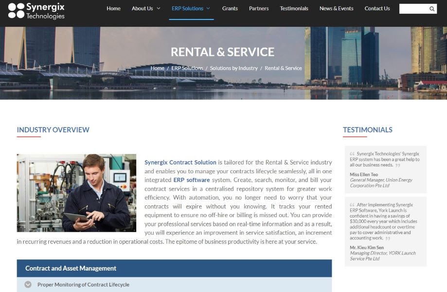 synergix - Choosing the Best Equipment Rental Software for Your Business
