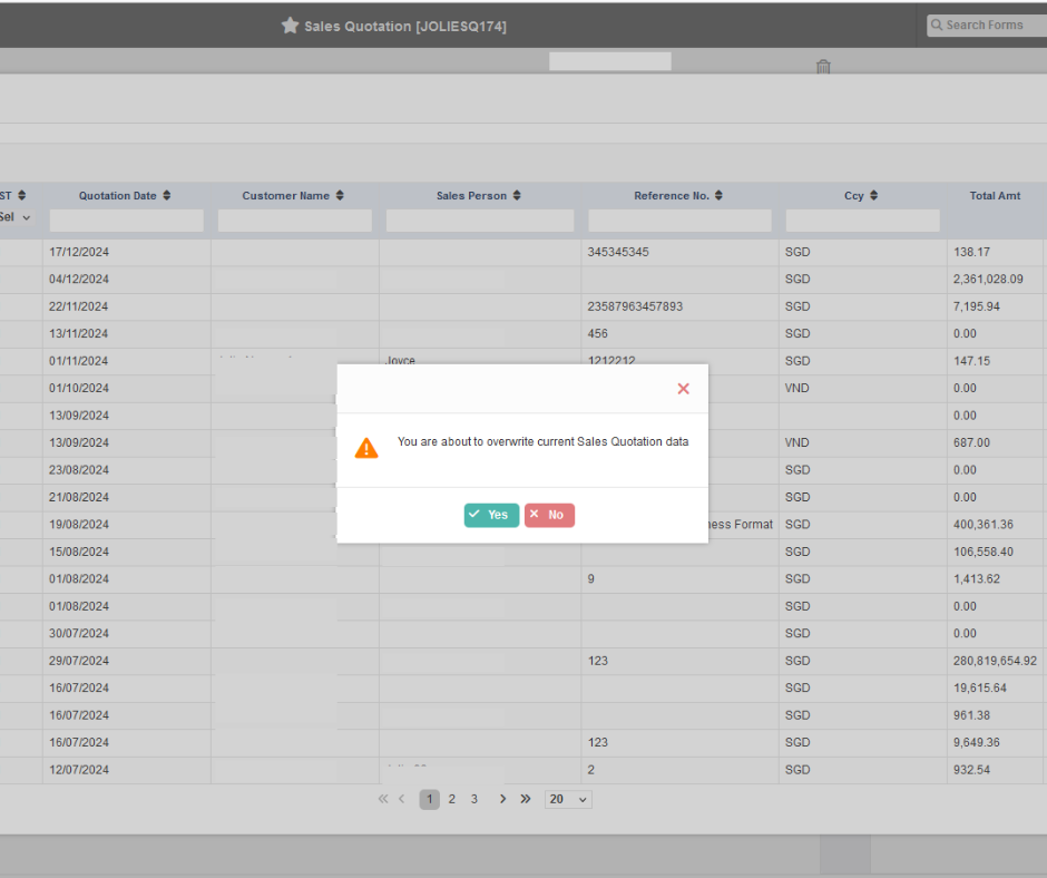 jolie - Synergix ERP Software Updates | January 2025