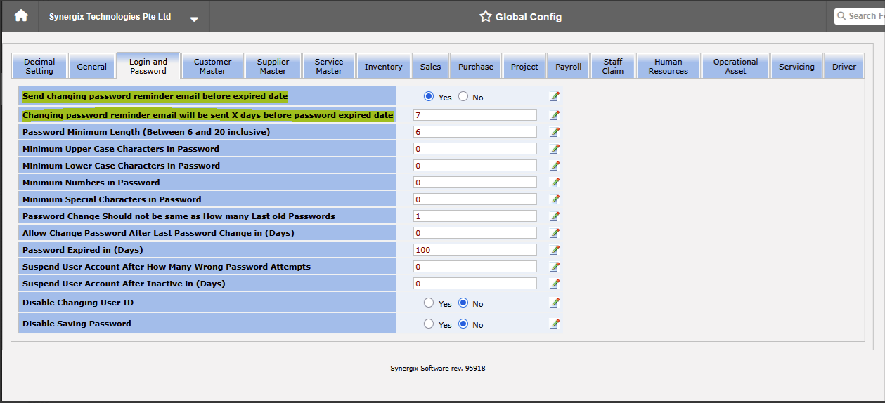 6313 - Synergix ERP Software Updates | March 2025