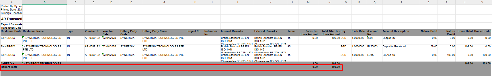 dynnie - Synergix ERP Software Updates | May 2025